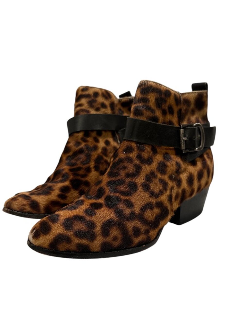 Vivienne Westwood Anglomania Leopard Calf Hair Ankle Boots EU 38 US 7–7.5